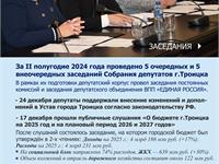 Отчет о деятельности депутатского объединения Партии 
